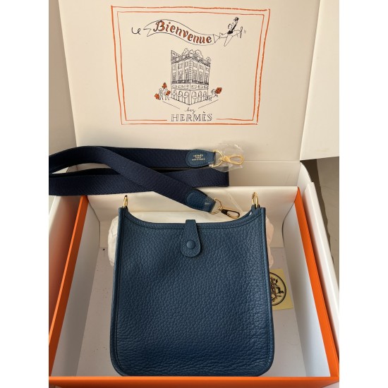 Hermes Bags Top Quality Evelyne 17cm
