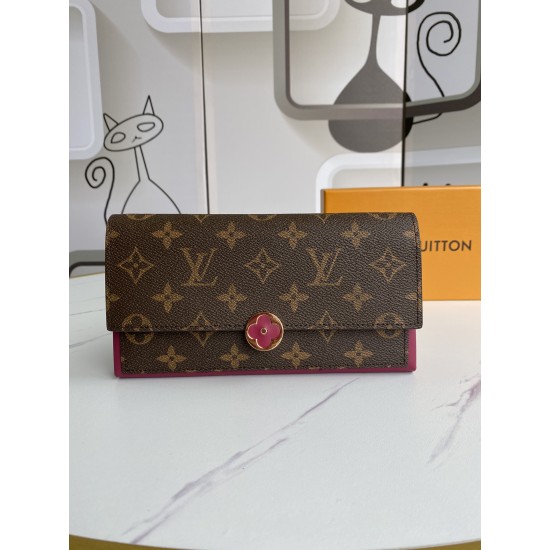 LV Bags High Quality Flip Wallet
