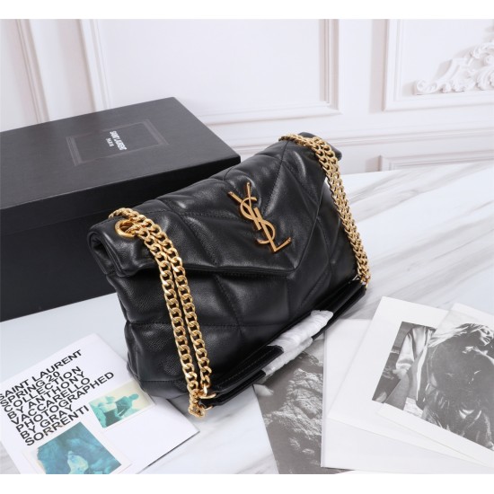 YSL Bags Top Quality Loulou Puffer
29x17x11cm