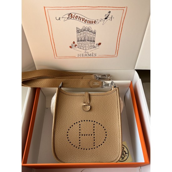 Hermes Bags Top Quality Evelyne 17cm

