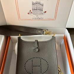 Hermes Bags Top Quality Evelyne 17cm
