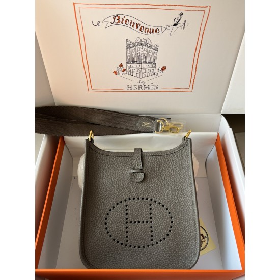 Hermes Bags Top Quality Evelyne 17cm
