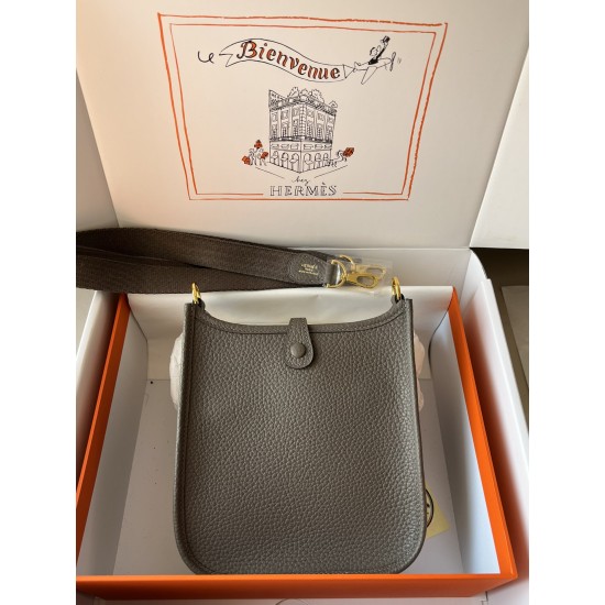 Hermes Bags Top Quality Evelyne 17cm
