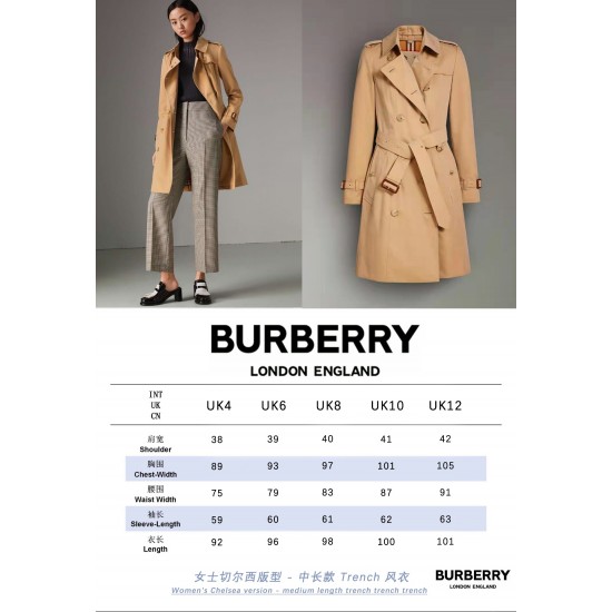 Burberry coat
uk4，6，8，10，12