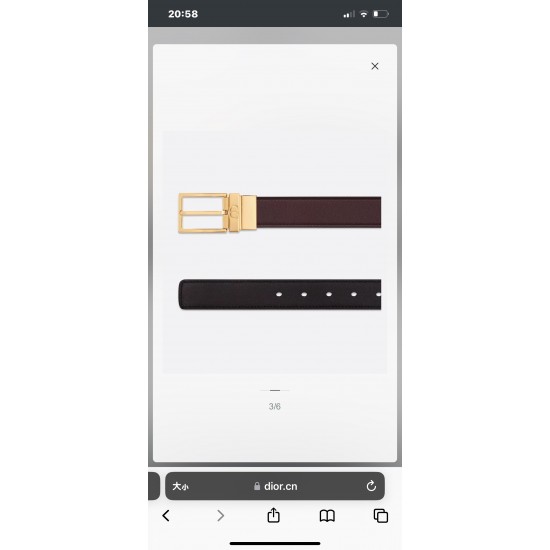 Dior Belts
 Top Quality