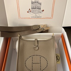 Hermes Bags Top Quality Evelyne 17cm
