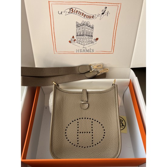 Hermes Bags Top Quality Evelyne 17cm
