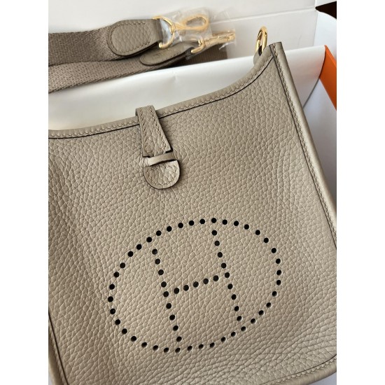 Hermes Bags Top Quality Evelyne 17cm
