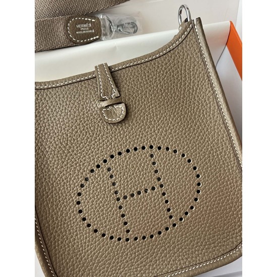 Hermes Bags Top Quality Evelyne 17cm

