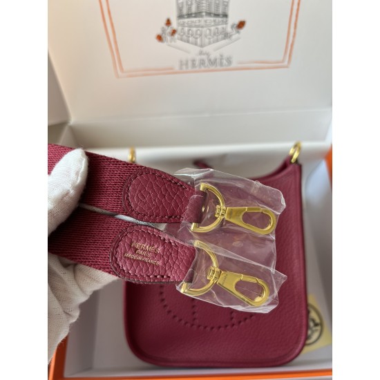Hermes Bags Top Quality Evelyne 17cm
