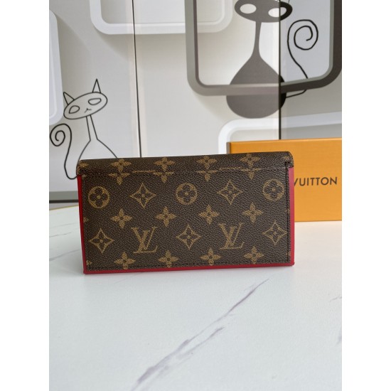 LV Bags High Quality Flip Wallet
