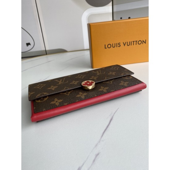 LV Bags High Quality Flip Wallet
