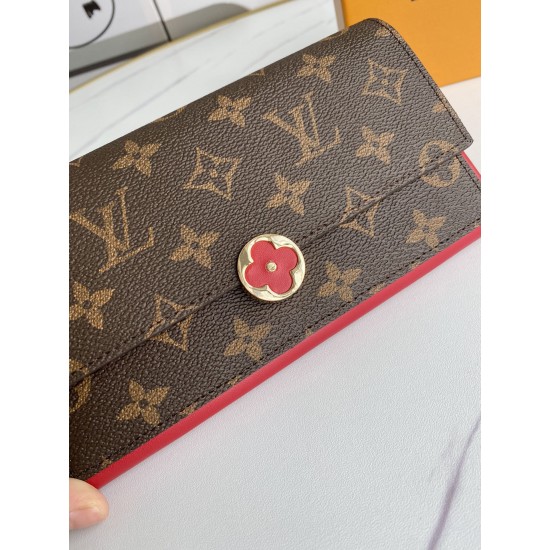 LV Bags High Quality Flip Wallet
