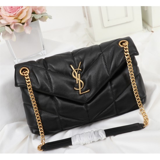 YSL Bags Top Quality Loulou Puffer
29x17x11cm