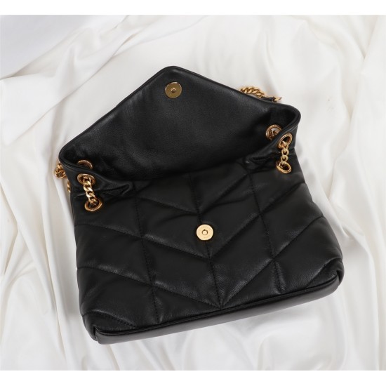 YSL Bags Top Quality Loulou Puffer
29x17x11cm