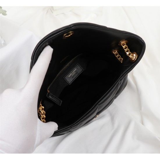 YSL Bags Top Quality Loulou Puffer
29x17x11cm