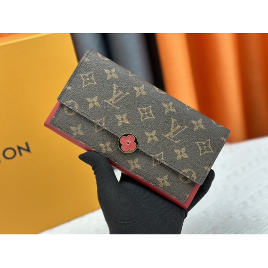 LV Bags High Quality Flip Wallet
