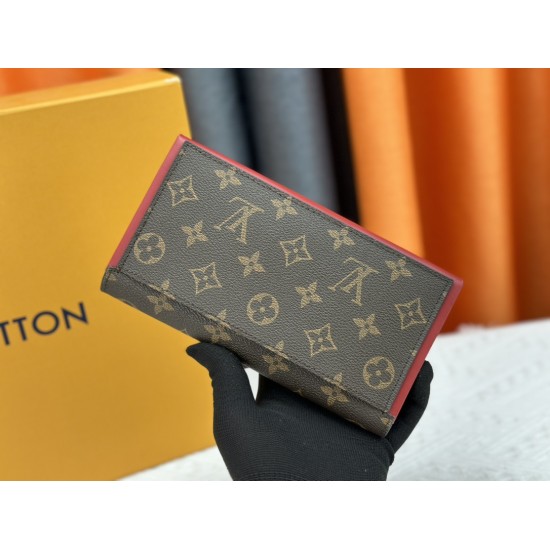 LV Bags High Quality Flip Wallet
