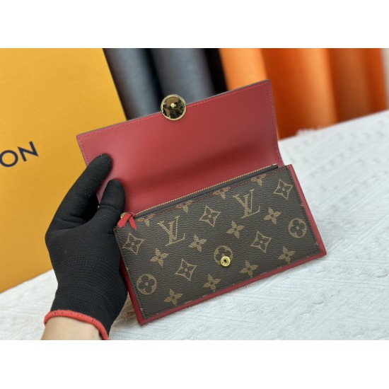 LV Bags High Quality Flip Wallet
