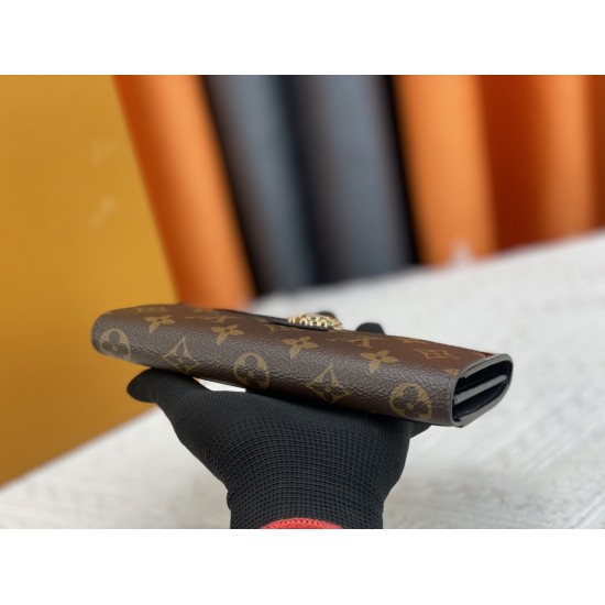 LV Bags High Quality Flip Wallet
