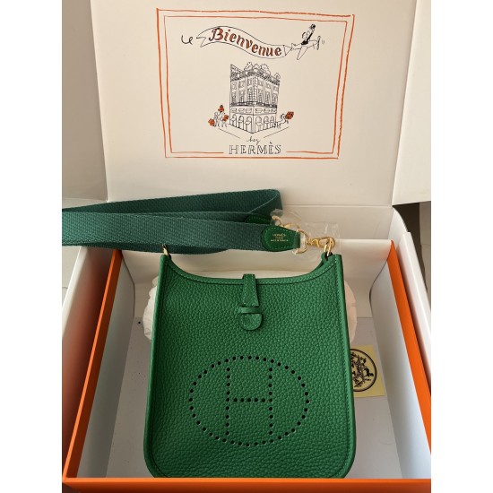 Hermes Bags Top Quality Evelyne 17cm
