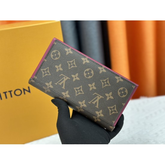 LV Bags High Quality Flip Wallet
