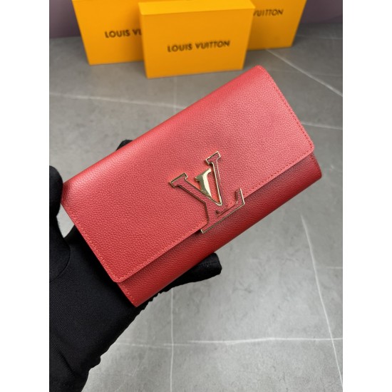 LV Bags High Quality Flip Wallet
