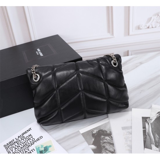 YSL Bags Top Quality Loulou Puffer
29x17x11cm