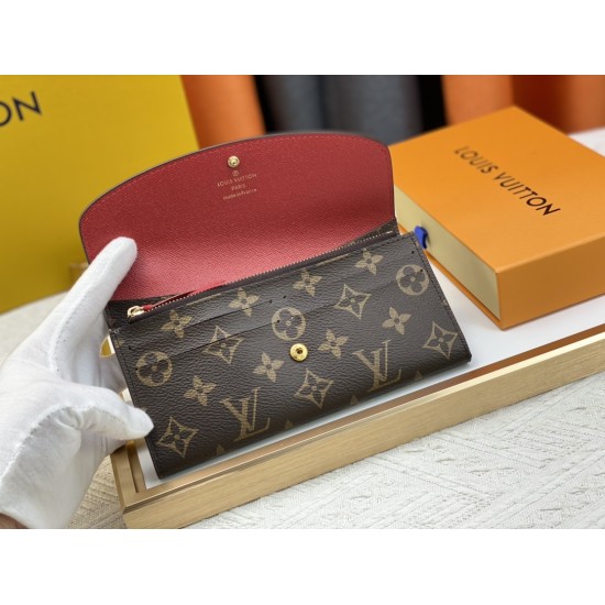 LV Bags High Quality Flip Wallet
