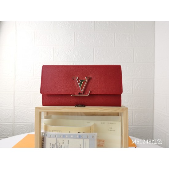 LV Bags High Quality Flip Wallet
