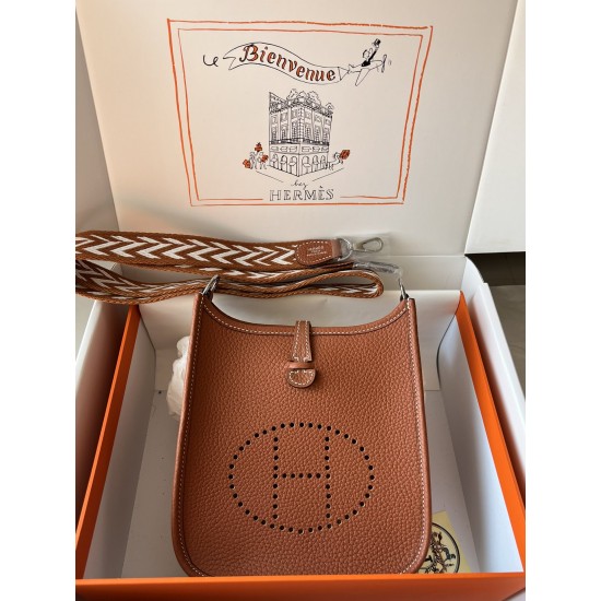 Hermes Bags Top Quality Evelyne 17cm
