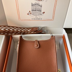 Hermes Bags Top Quality Evelyne 17cm
