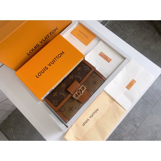 LV Bags High Quality Flip Wallet
