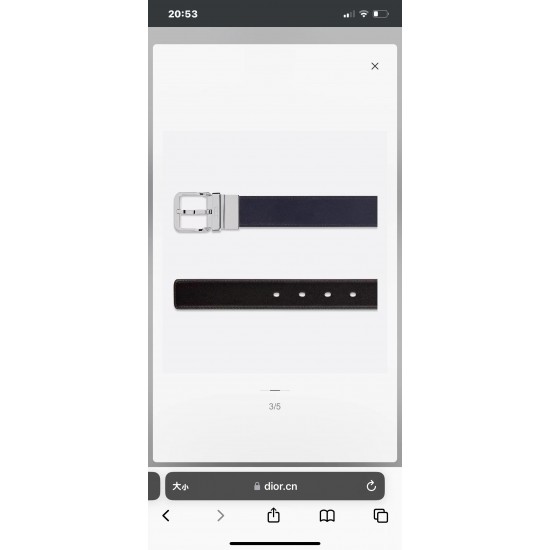 Dior Belts
 Top Quality