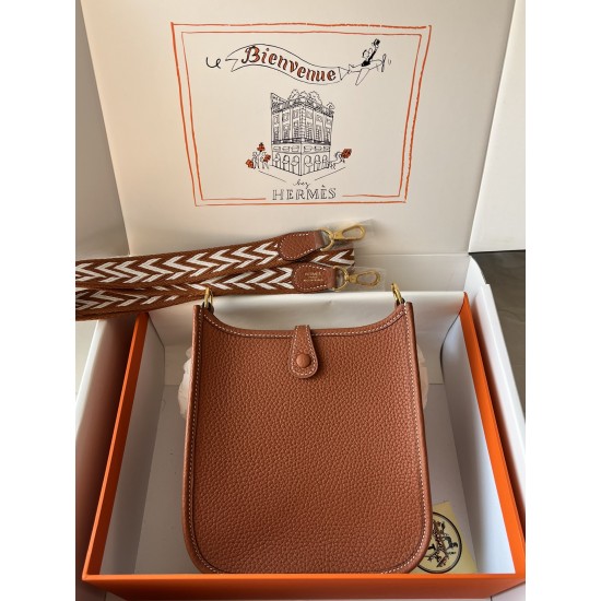 Hermes Bags Top Quality Evelyne 17cm
