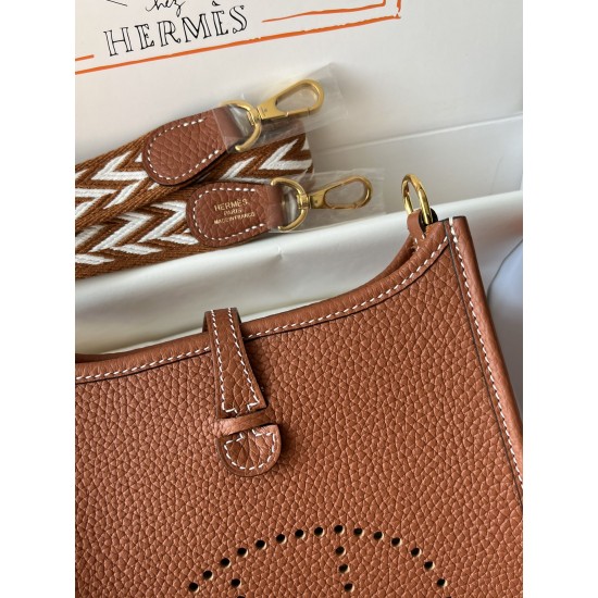 Hermes Bags Top Quality Evelyne 17cm
