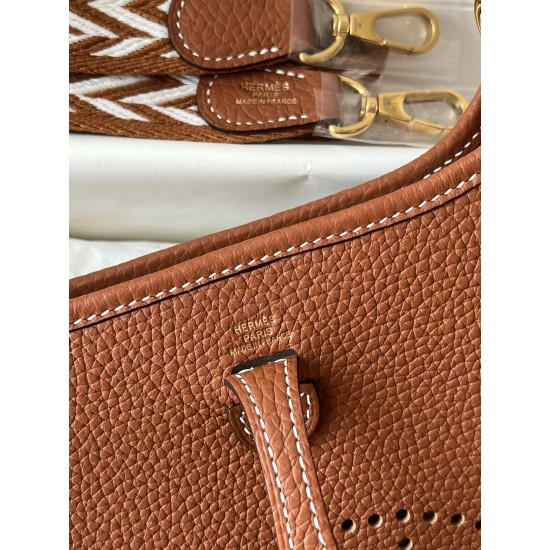 Hermes Bags Top Quality Evelyne 17cm
