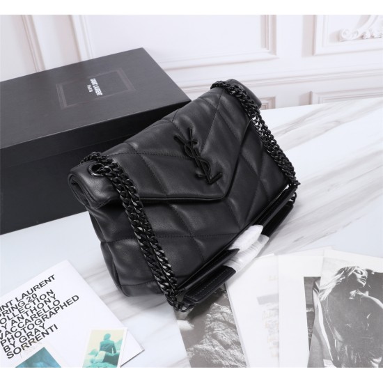 YSL Bags Top Quality Loulou Puffer
29x17x11cm