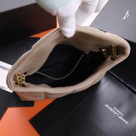 YSL Bags Top Quality Loulou Puffer
29x17x11cm