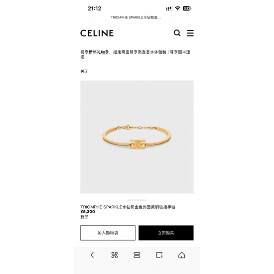 Celine Jewelry Bracelet