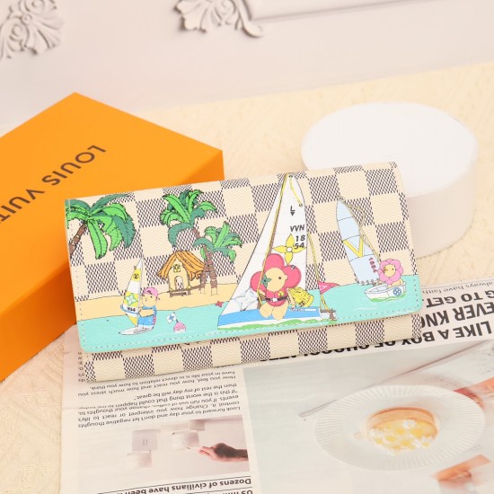 LV Bags High Quality Flip Wallet
