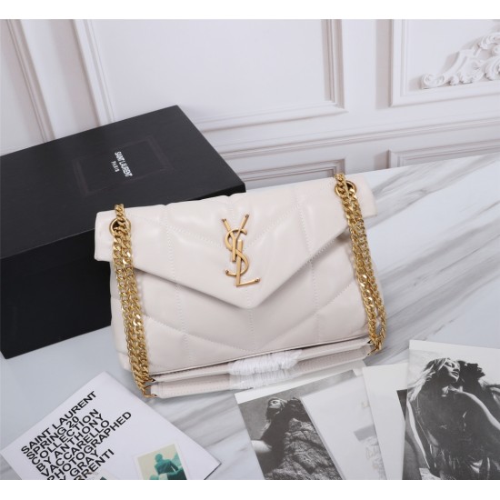 YSL Bags Top Quality Loulou Puffer
29x17x11cm