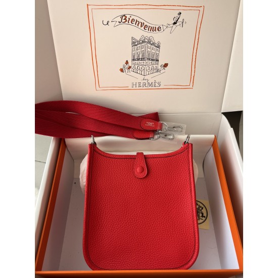 Hermes Bags Top Quality Evelyne 17cm
